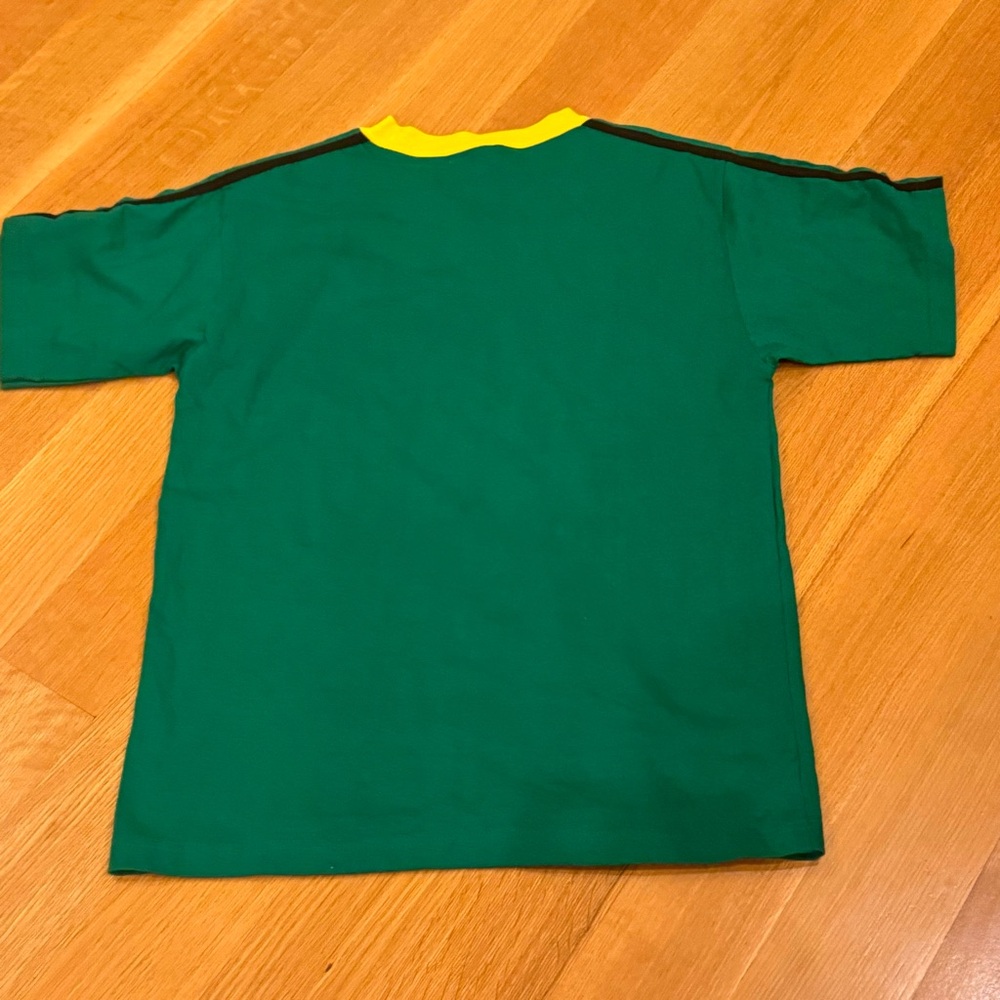 Green and Yellow Jamaica Men's Tee Size Medium - Picture 2 of 5